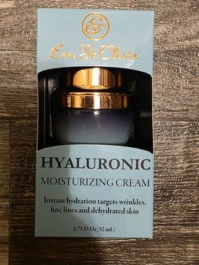 Hyaluronic Moisturizing Cream — Light Blue & Gold